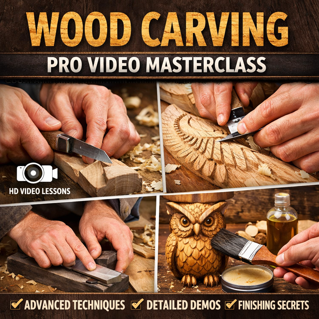 Wood Carving Pro Video Masterclass