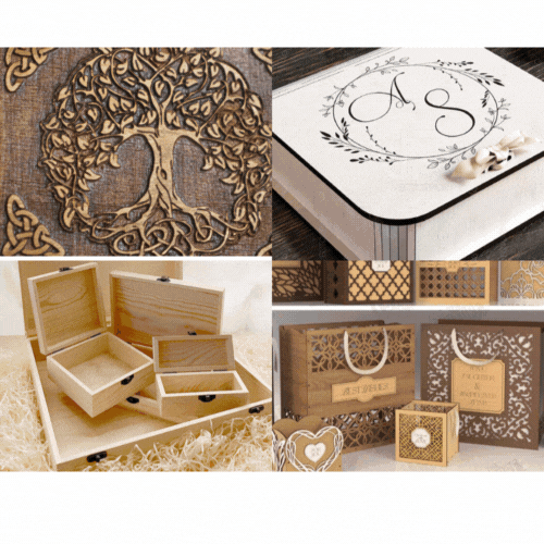 Wood Craving Mystery Box